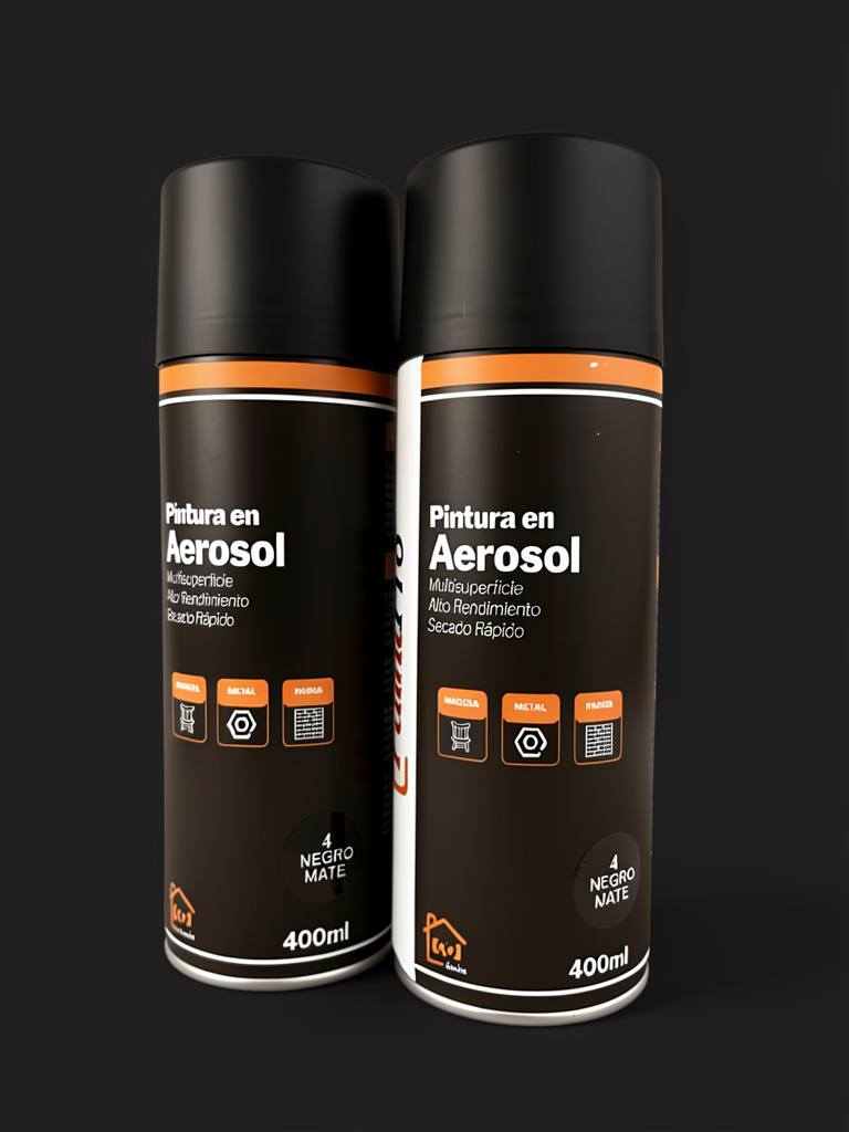 negro mate4 400ml
