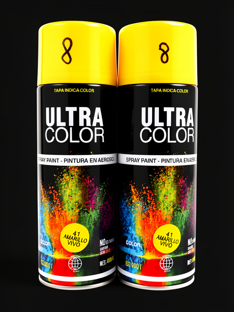 Ultra Color amarillo vivo aerosol
