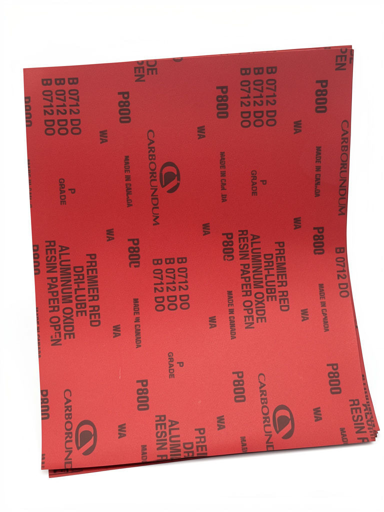 Carborundum lija roja P800
