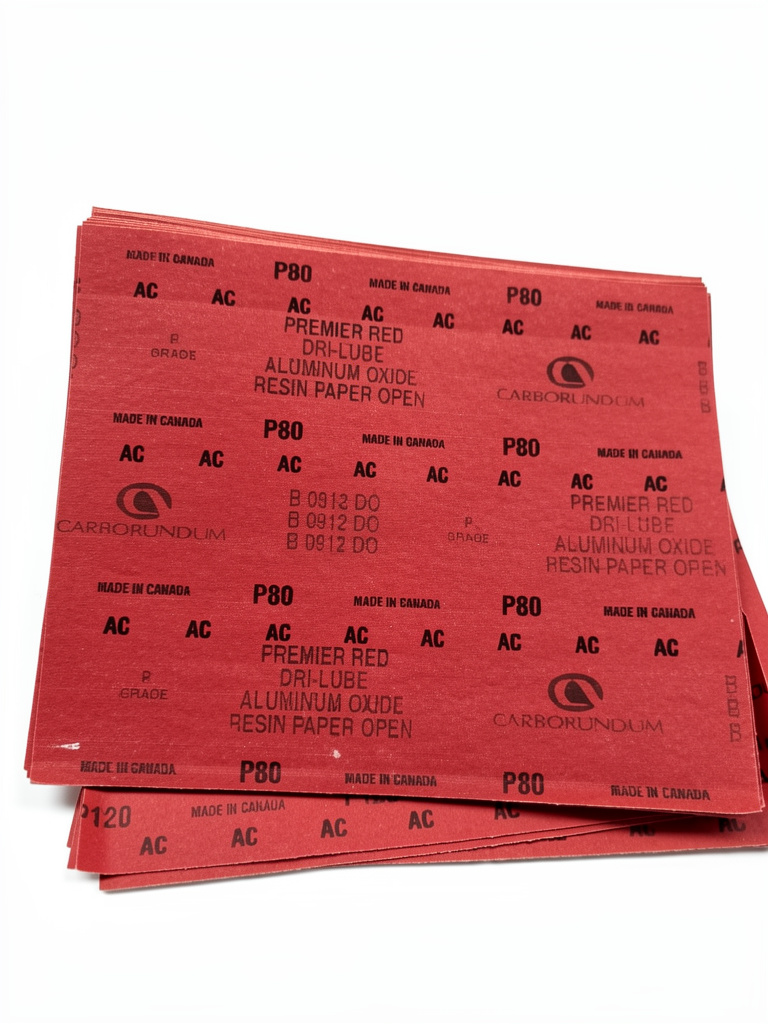 Carborundum lija roja P80