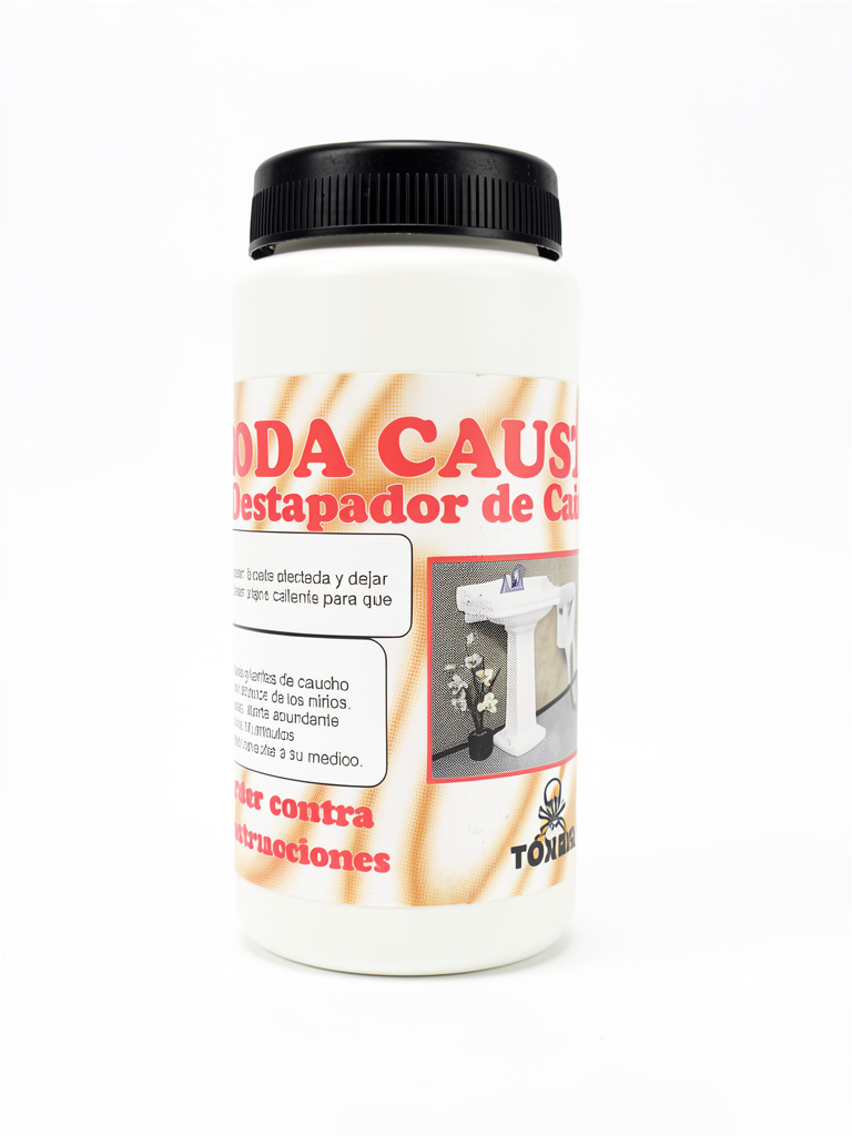 soda caustica Destapador de cañeria