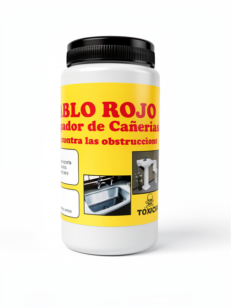 Diablo Rojo destapador de cañerías