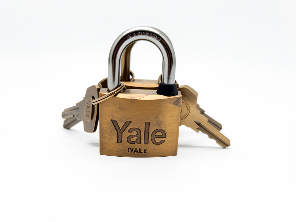 Yale candado bronce