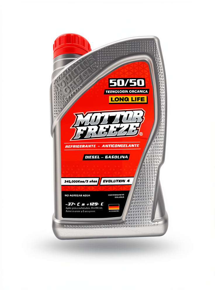 50/50 MOTTOR FREEZER REFRIGERANTE ROJO LITRO