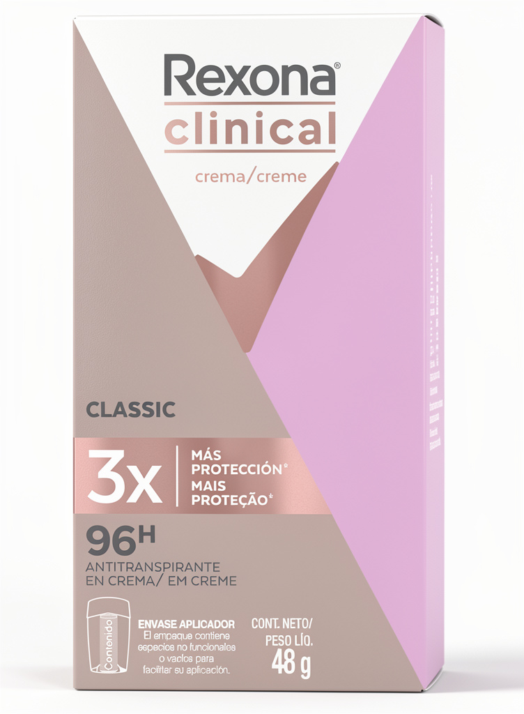 Desodorante Rexona Clinical Antitranspirantes