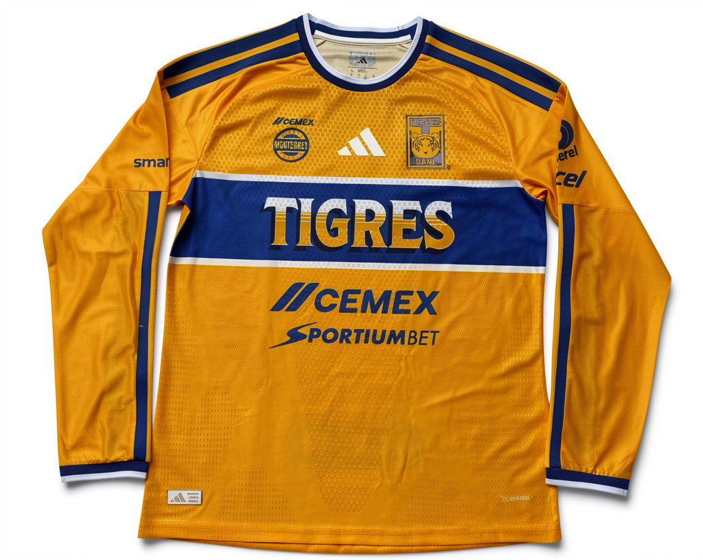 Jersey Tigres Local 26/27 manga larga