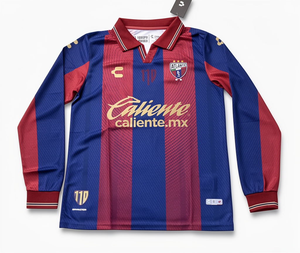 Jersey Atlante Local manga larga 26/27