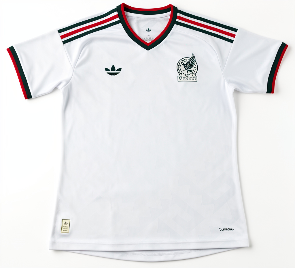 Jersey visitante blanco selección mexicana 26/27