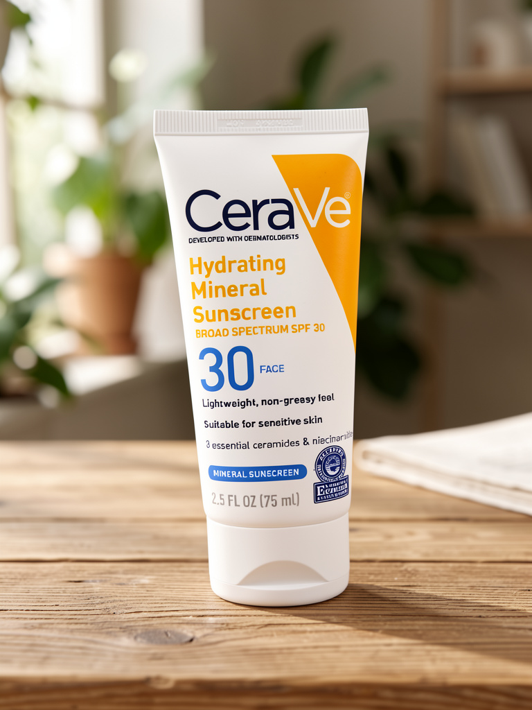 Cerave hydrating mineral sunscreen 30spf