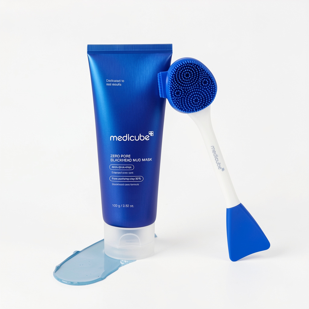 Medicube zero pore blackhead mud mask