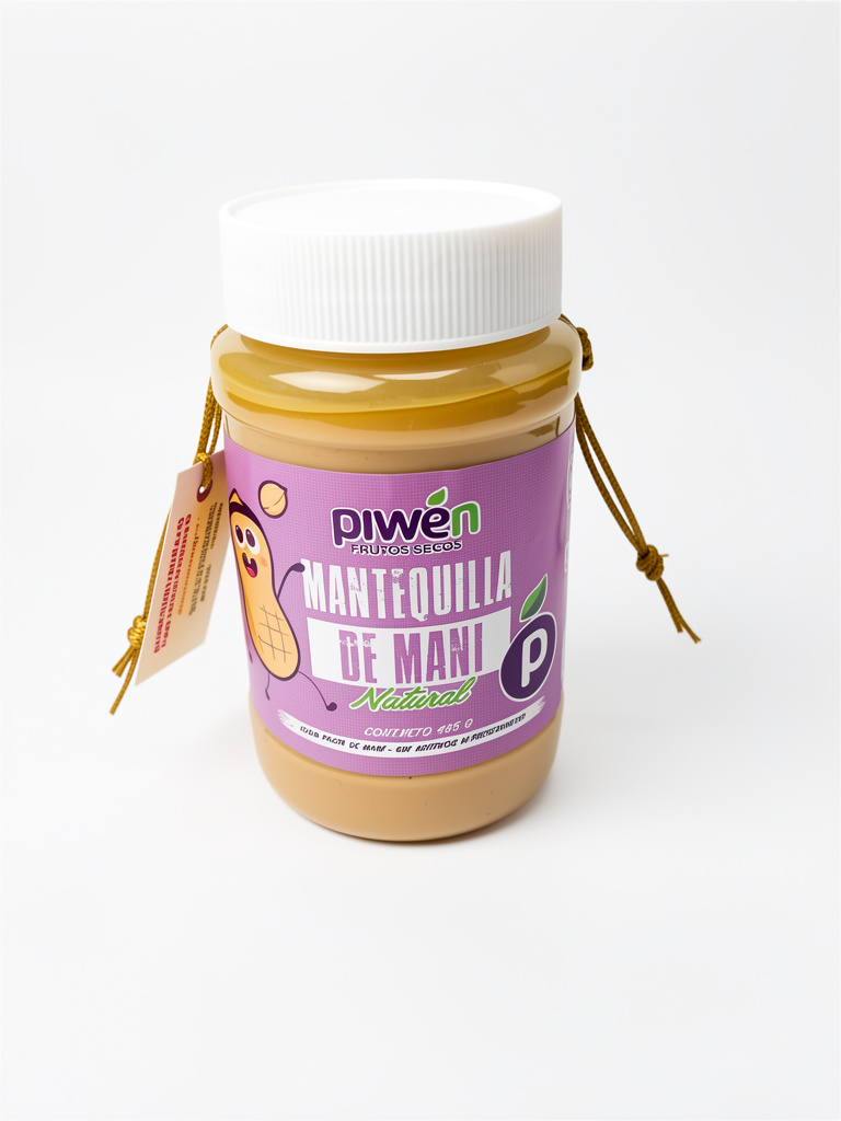 Mantequilla de mani natural piwen