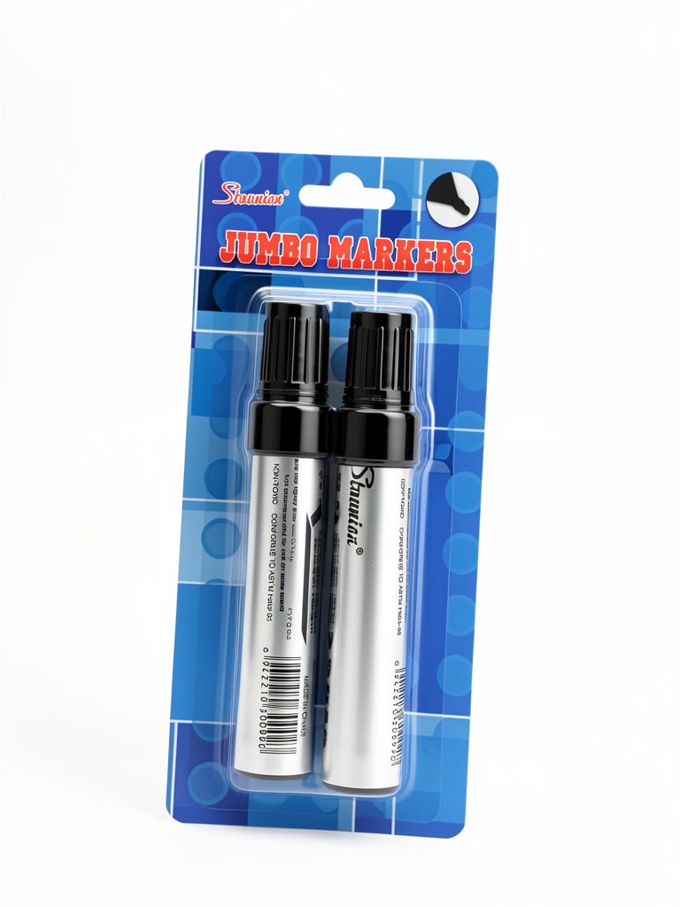 Plumón Permanente Jumbo  2Pz