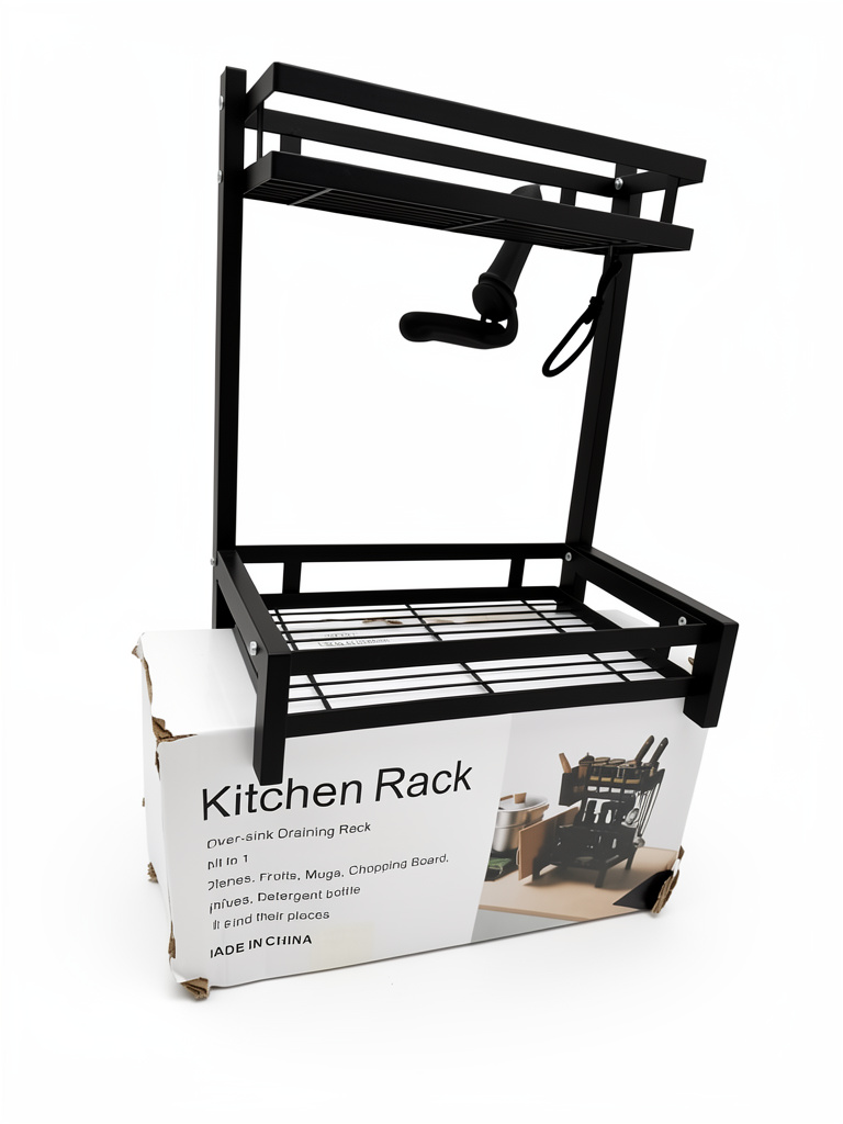 Rack utensilios negro