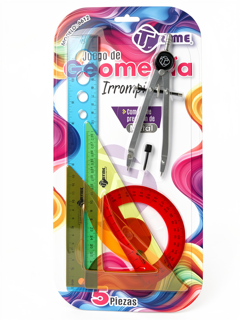 Juego de Geometría Irrompible 6612