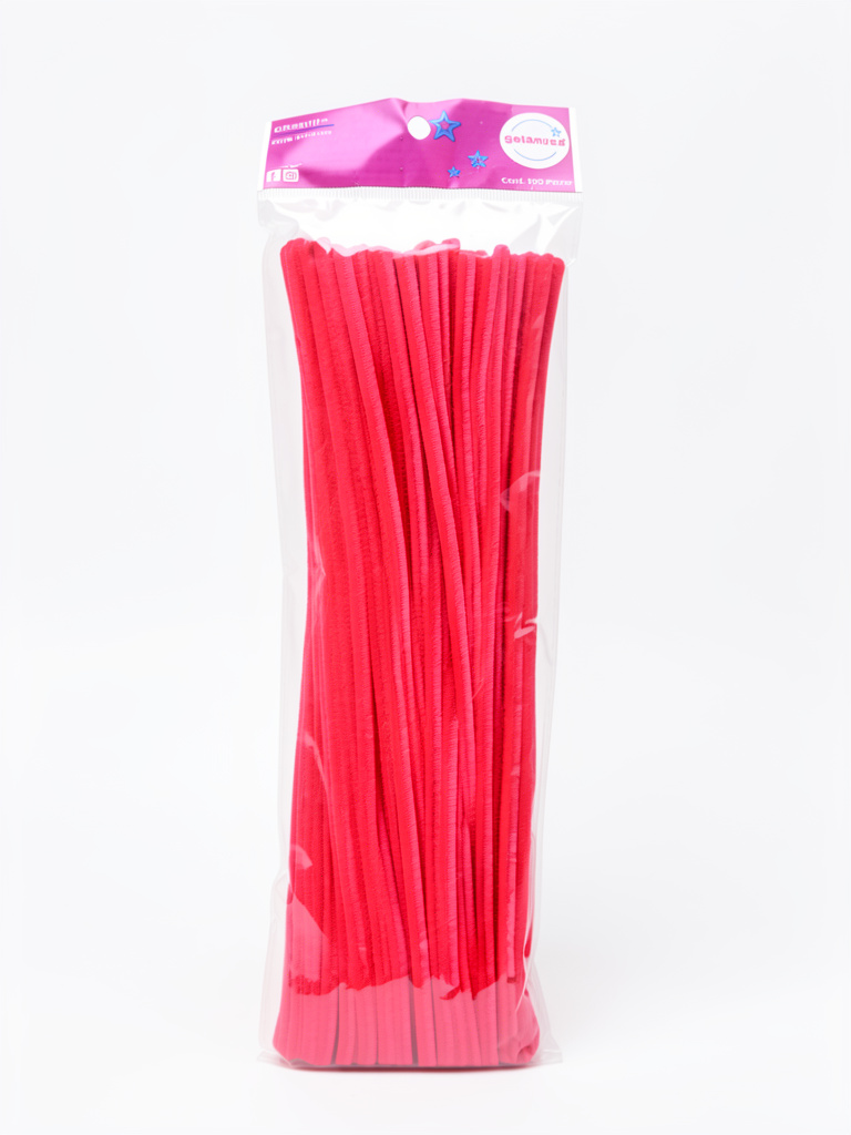 Limpia Pipas Rosa Flourecente