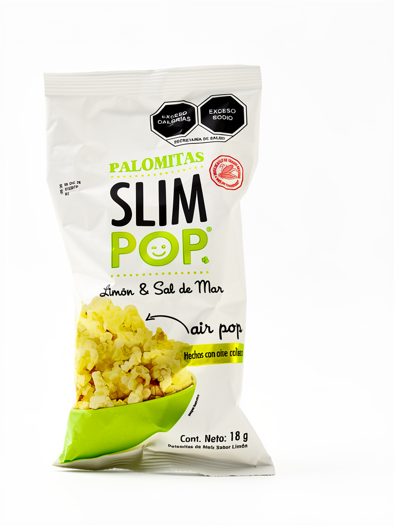 Palomitas Slim Pop Limón & Sal De Mar
