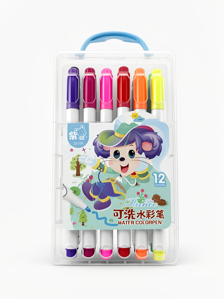 Plumón Agua Zishu 12pz