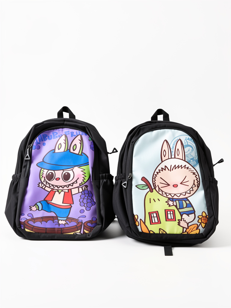 Mochila labubu tela