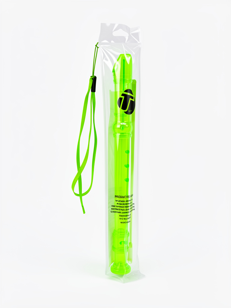 Flauta neón verde