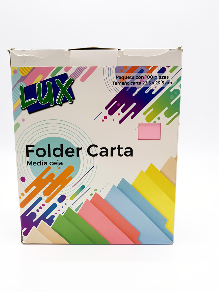 Folder Carta Rosa