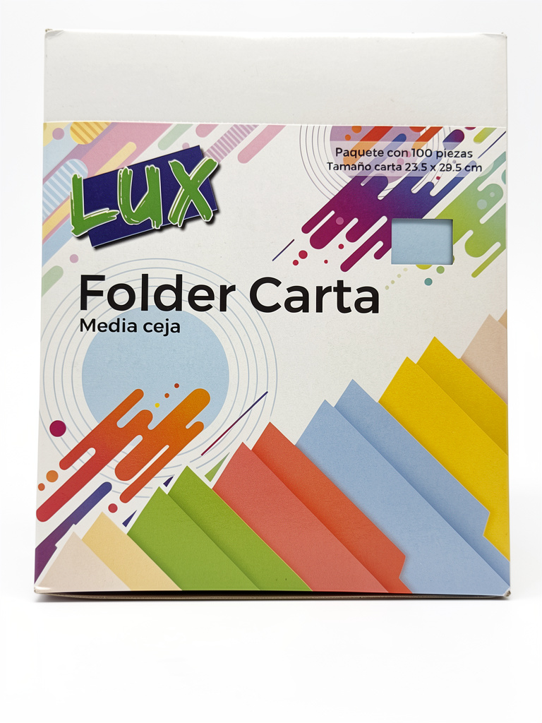 Folder Carta Azul