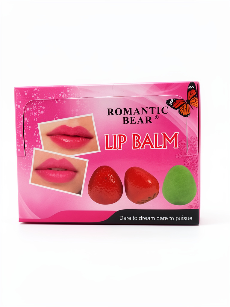 Romantic Bear lip balm rosa
