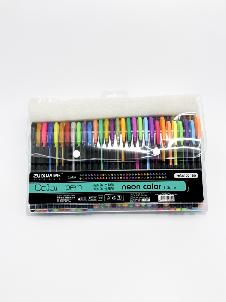 Lapicero neón color 60pz