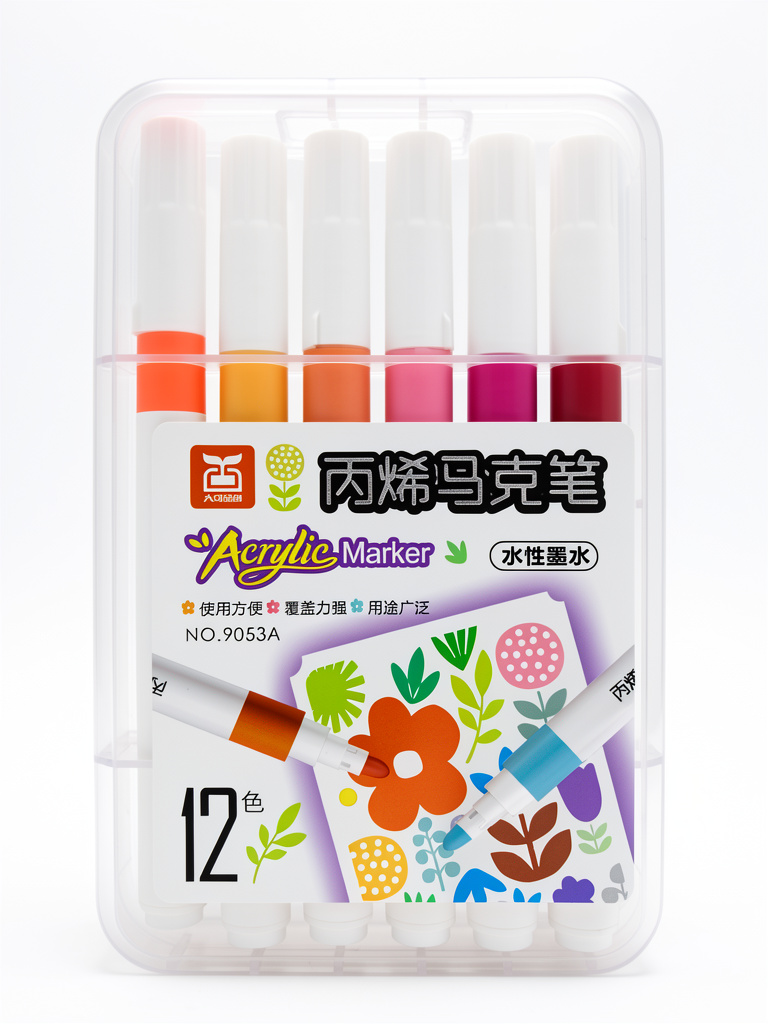 Plumón Acrylic 12pz