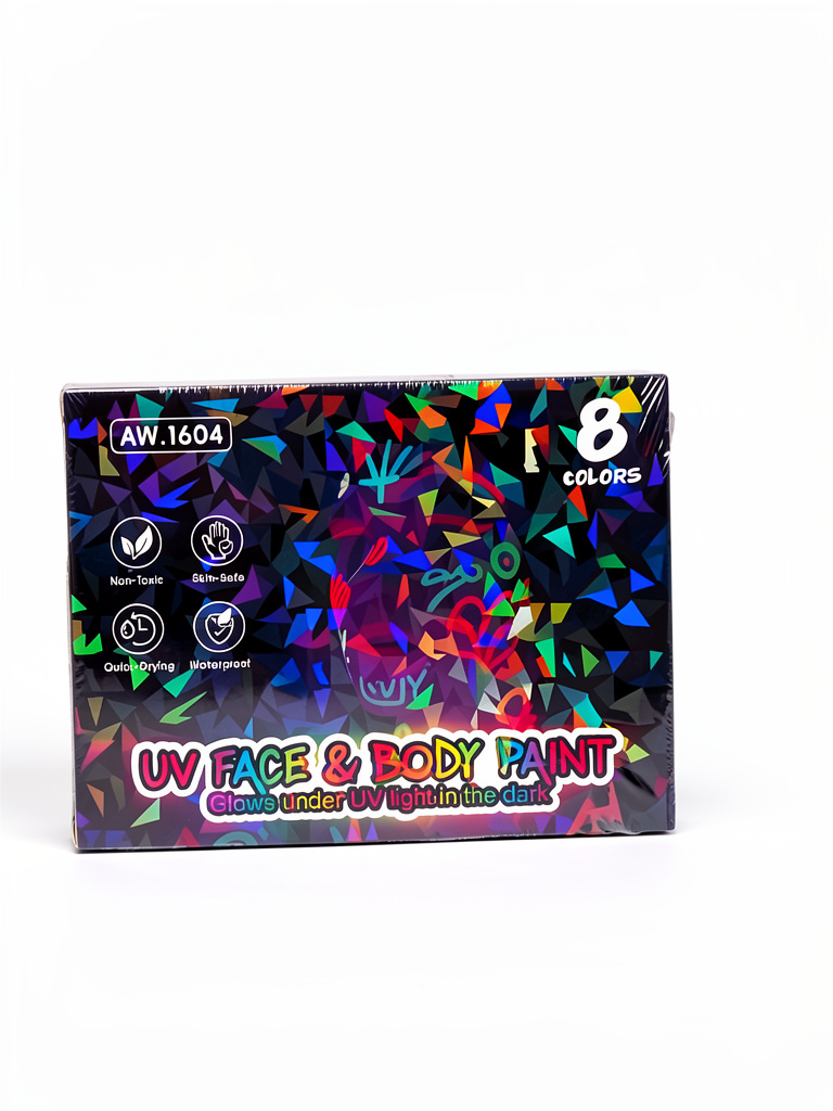 UV Face & Body Paint 8 colores