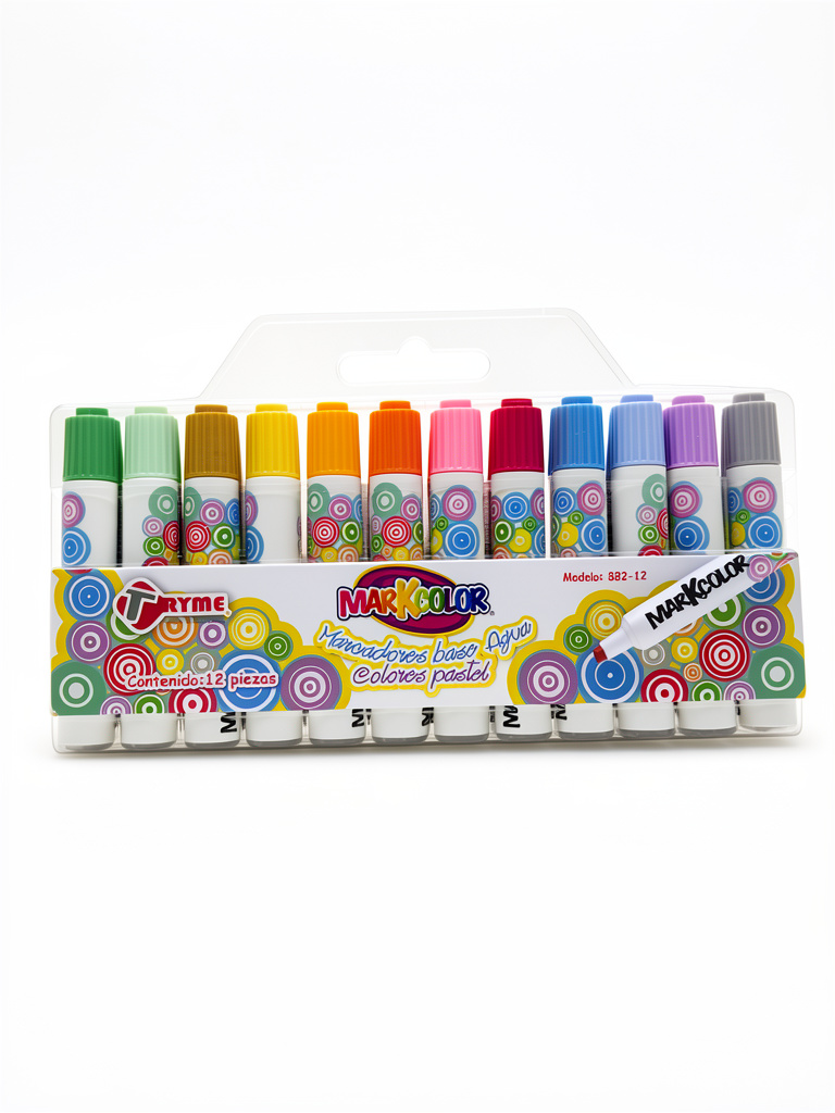 Markcolor marcador pastel 12pz