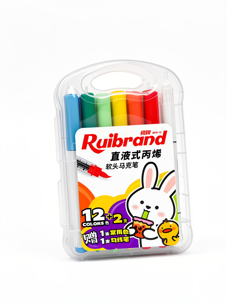 Plumón Ruibrand 12+2pz