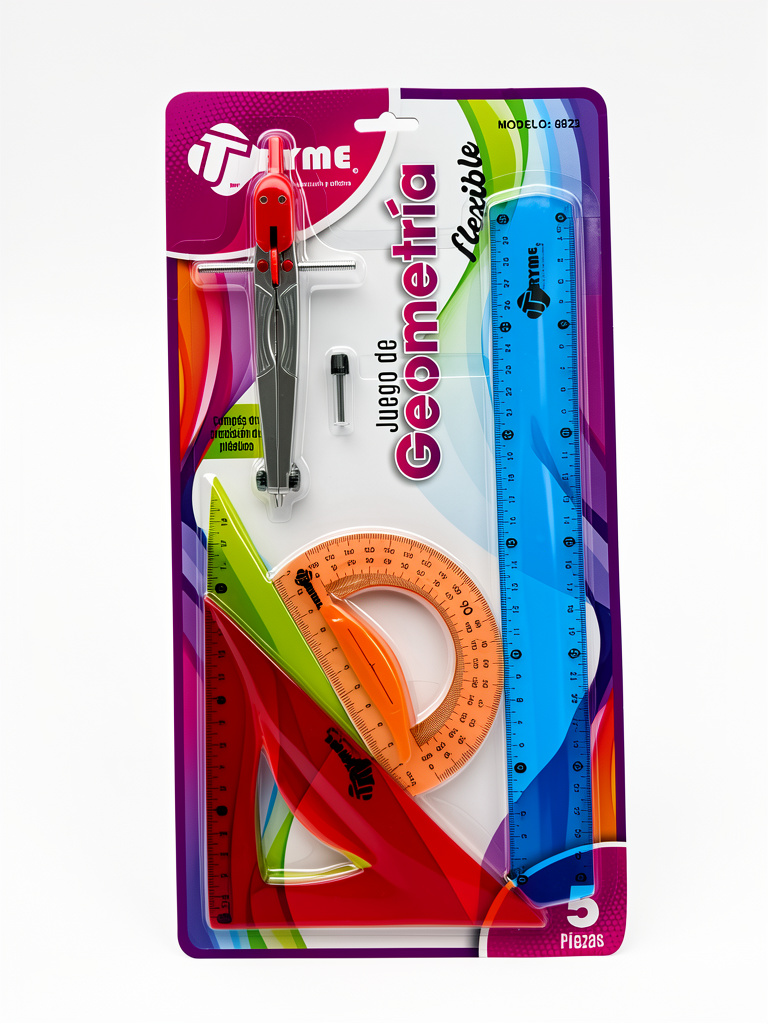 Juego de Geometría Flexible 6623