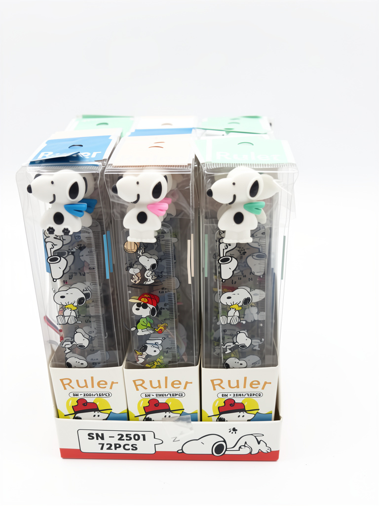Regla Snoopy multicolor