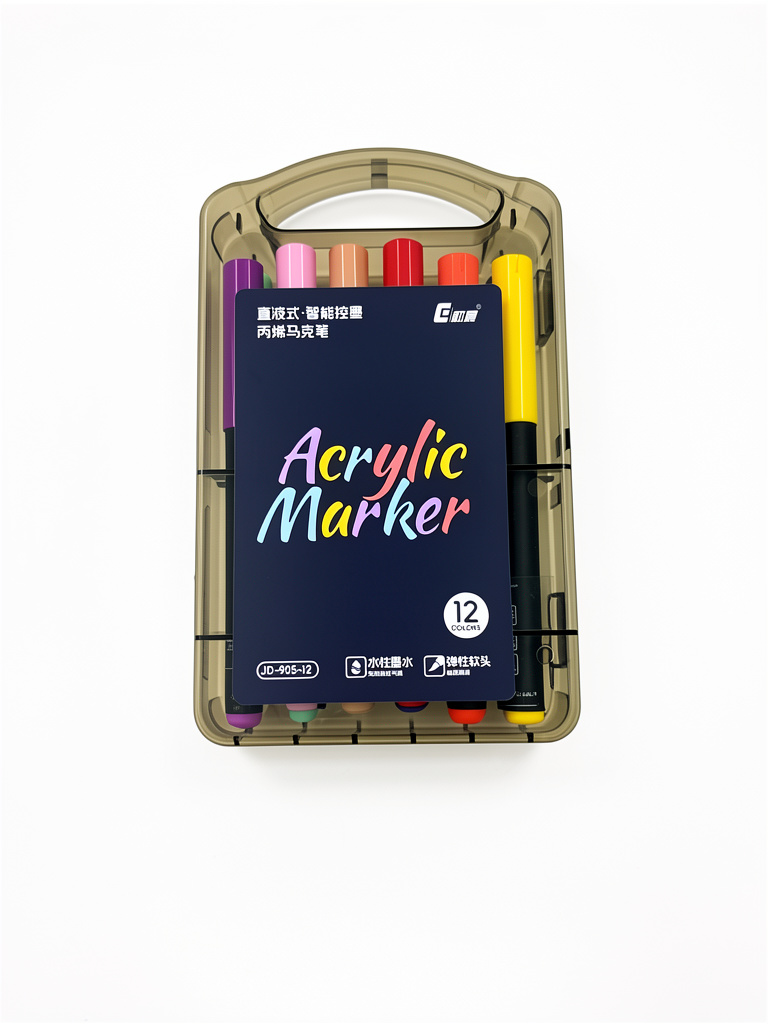 Plumón Acrylic Marker 12pz