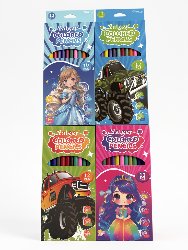Colores Yateer 12pz