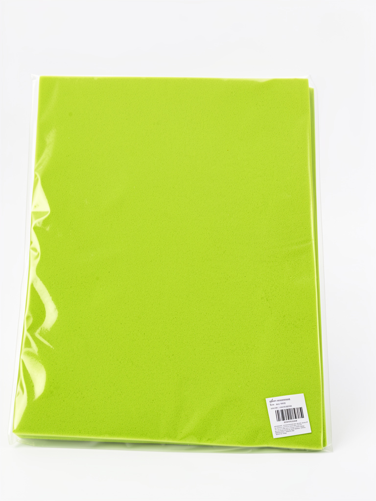 Foamy diamantado verde limon