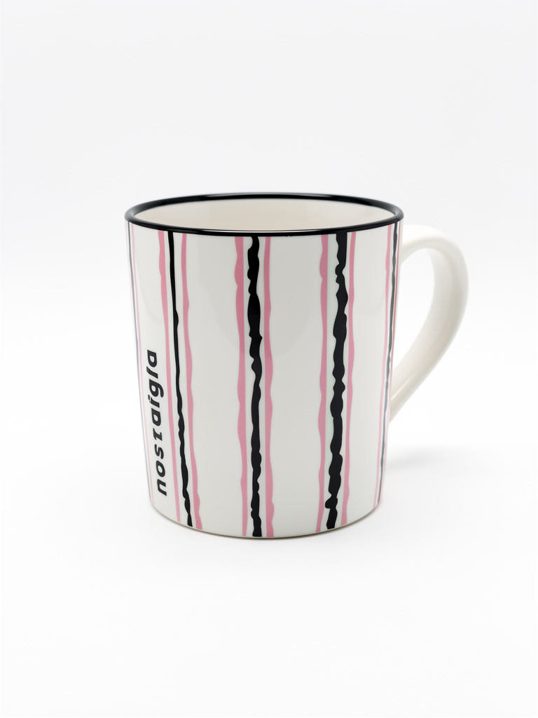 Multicolor taza ceramica