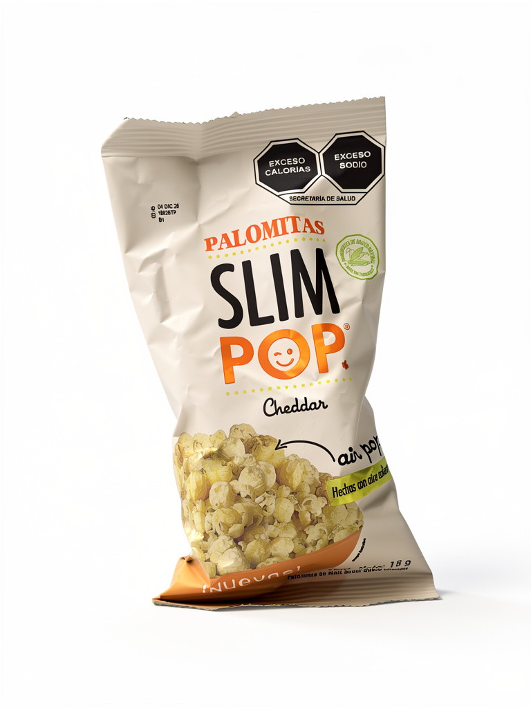 Palomitas Slim Pop Cheddar