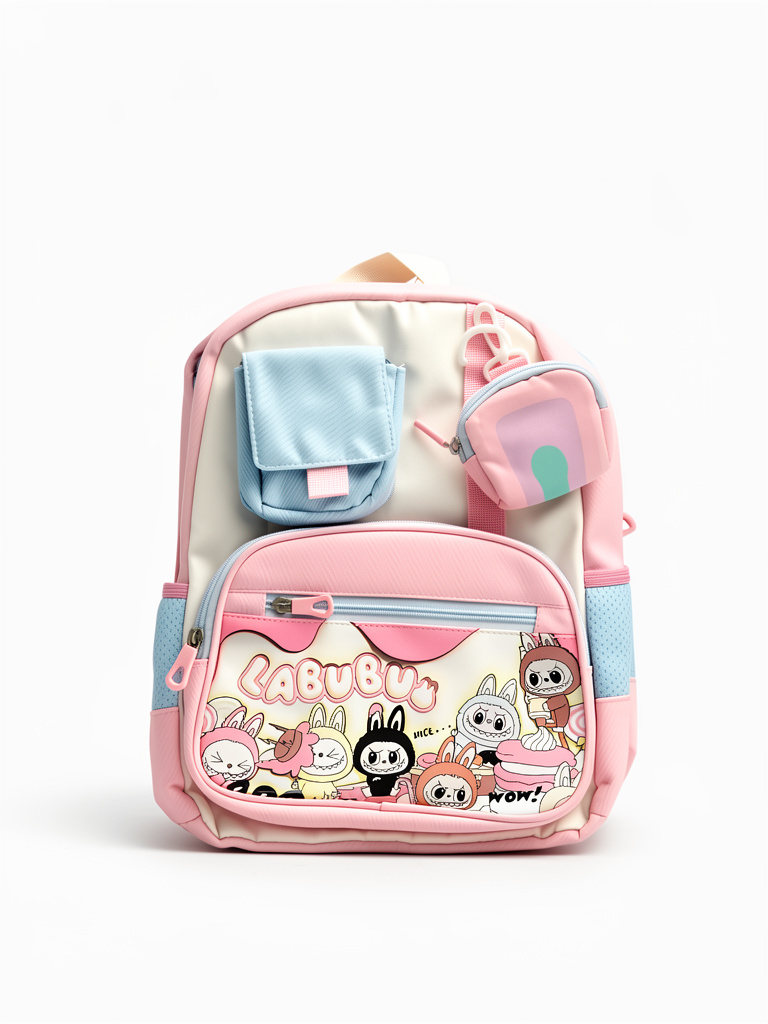 Mochila labubu varios contenedores