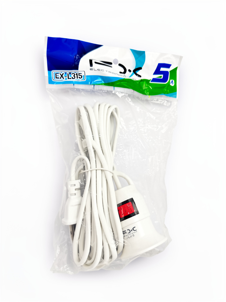 Extension socket blanco 5M