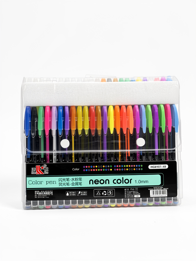 Lapicero neón color 48pz