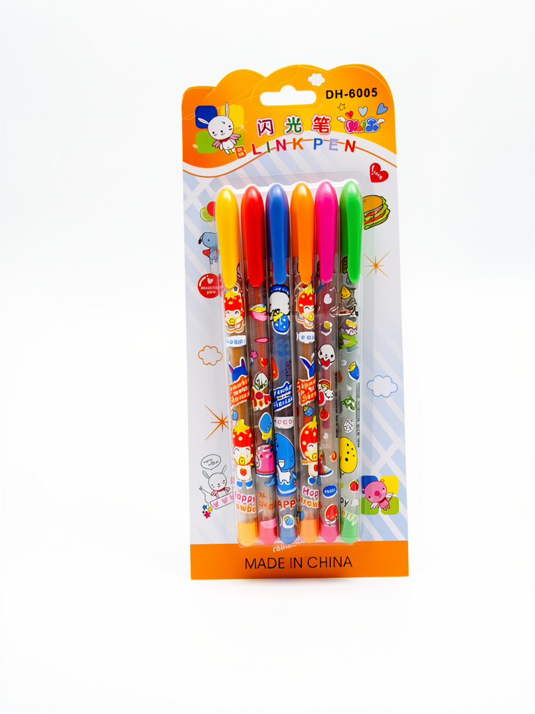 Lapicero de gel Blink pen 6pz