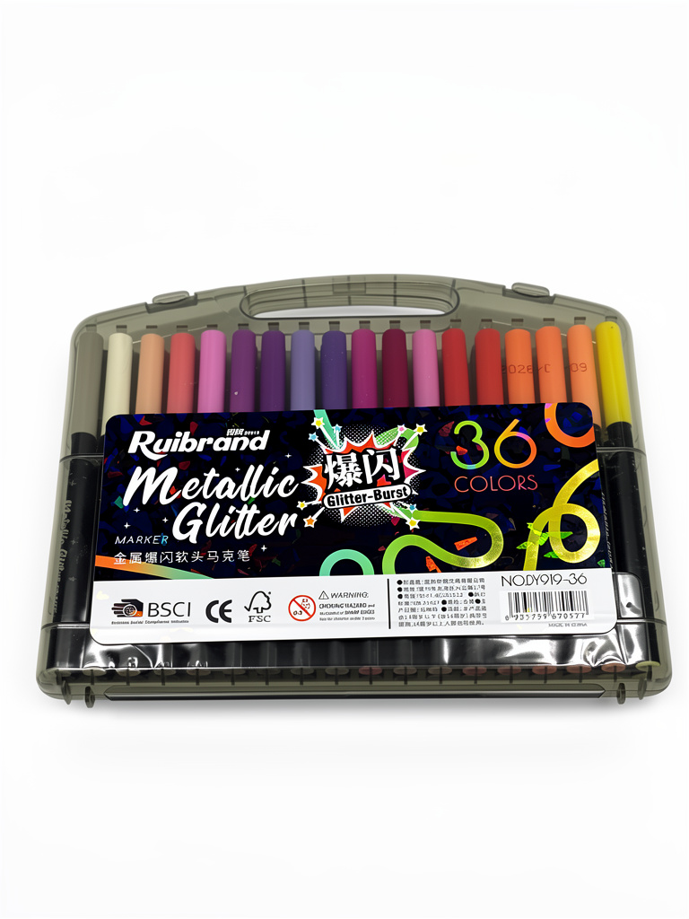 Ruibrand Metal Glitter 36 Pz