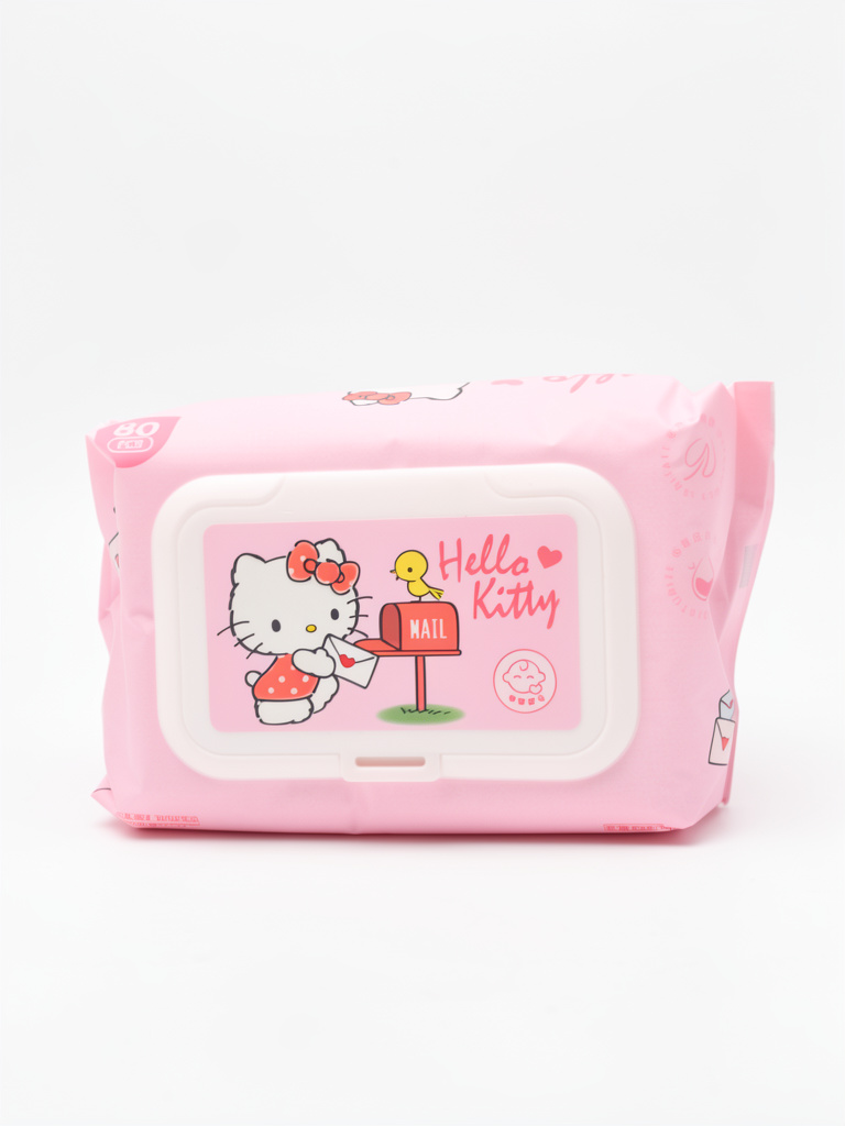 Hello Kitty toallitas rosas