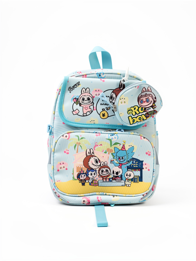 Mochila labubu con monedero
