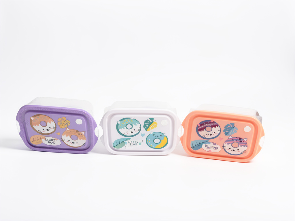 Tupper rectangular delicious 3pz