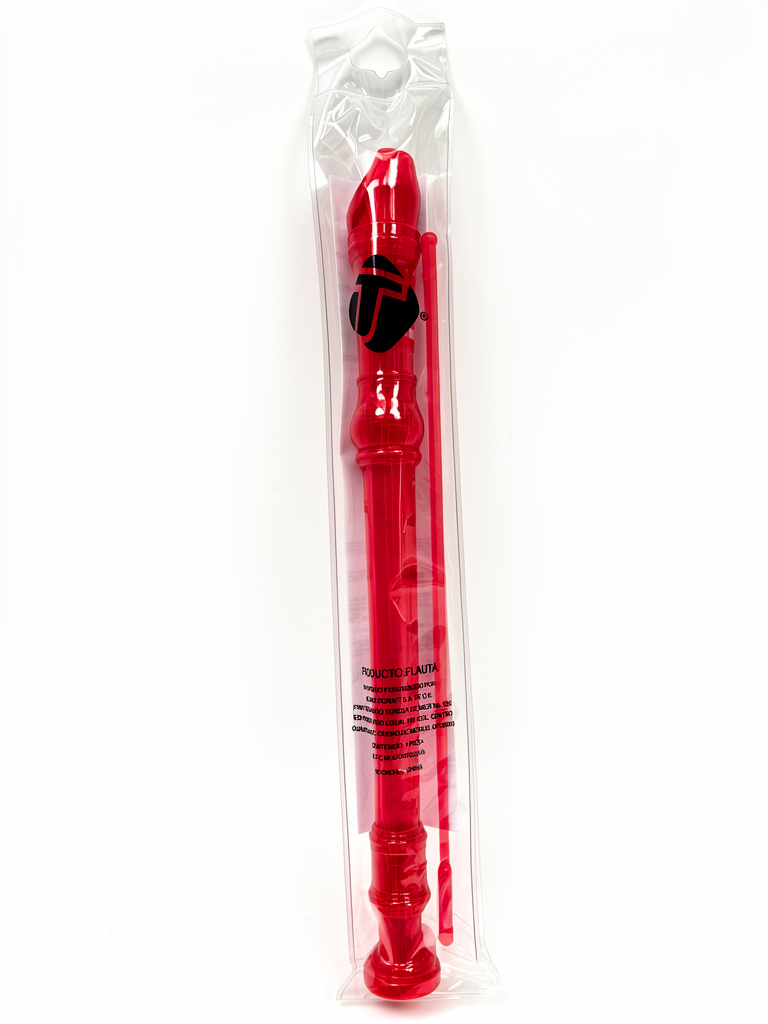 Flauta neón rosa
