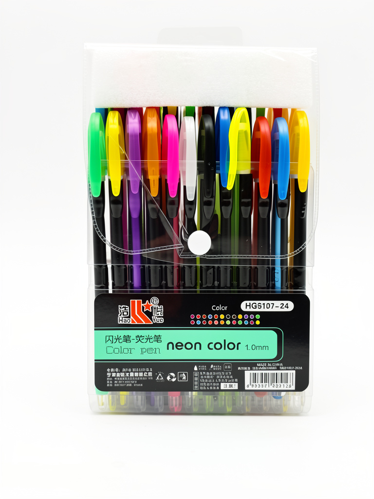 Lapiceros neón 24pz