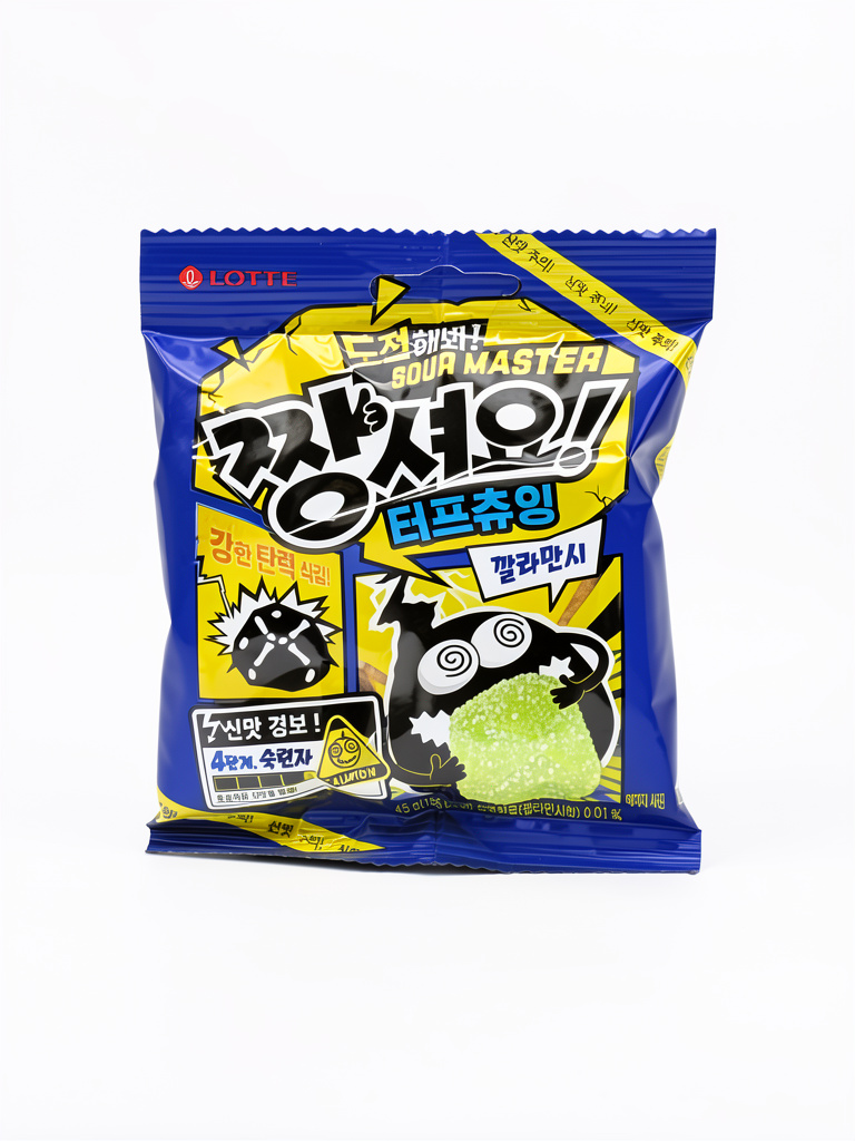 Gomita Sour Máster Cubo