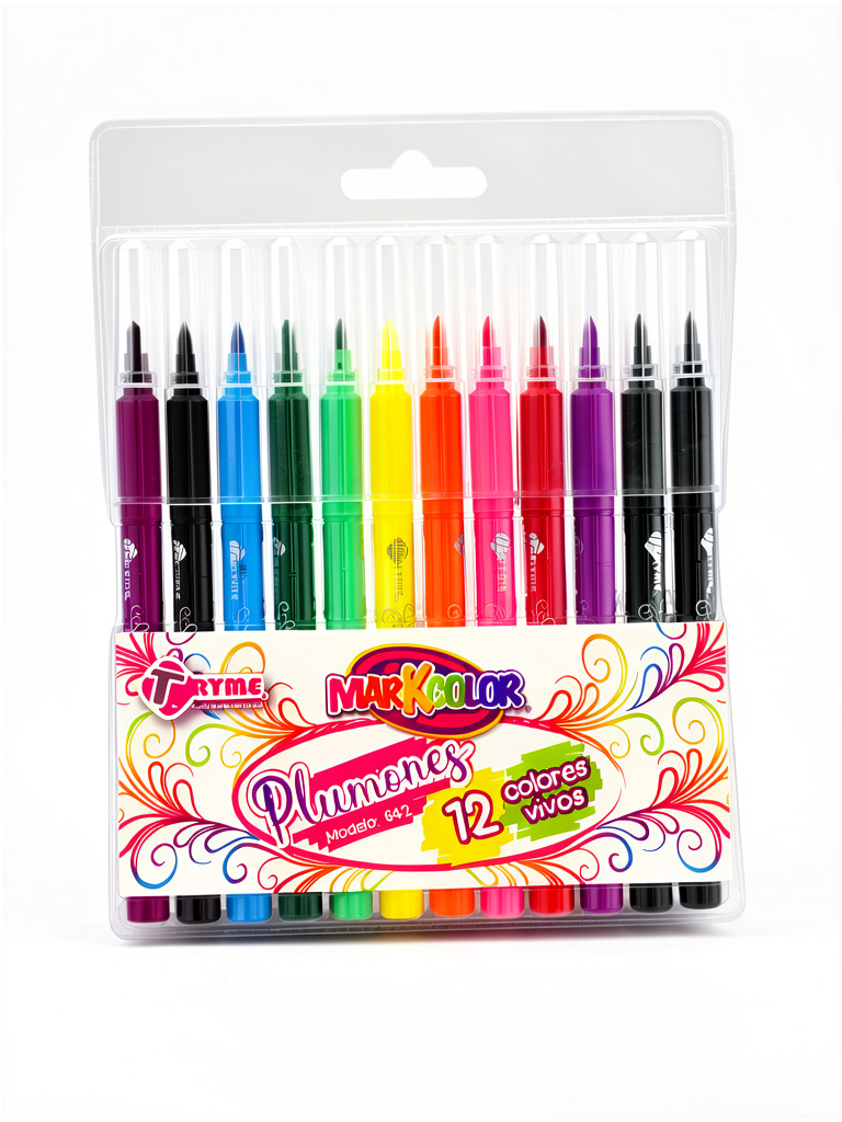 Plumón Markcolor 12 pz